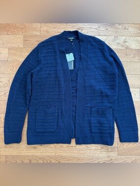 Olsen NWT navy cardigan size S-M (US8)